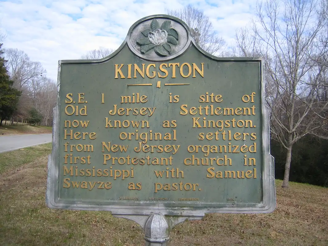 This marker is on Hutchins Landing Road in front of Kingston Methodist Church.