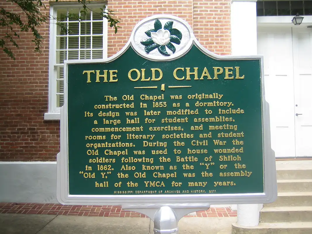 The Old Chapel at 304 University Circle is the second oldest building on campus. It now houses the Croft Institute for International Studies.