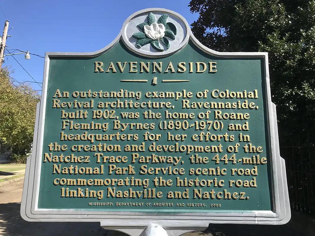 Ravennaside is at 601 South Union Street in Natchez.