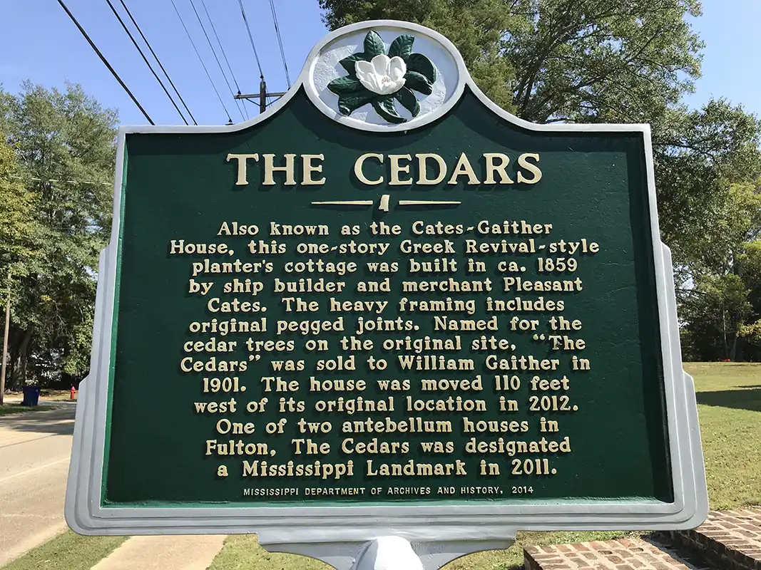 The Cedars is at 211 Main Street in Fulton.