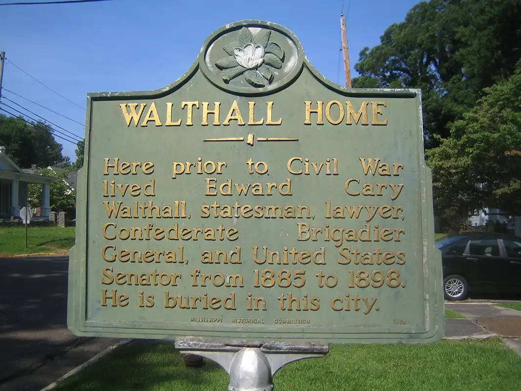 The Walthall Home is at the corner of E. College St. and N. Walthall Avenue in Holly Springs.