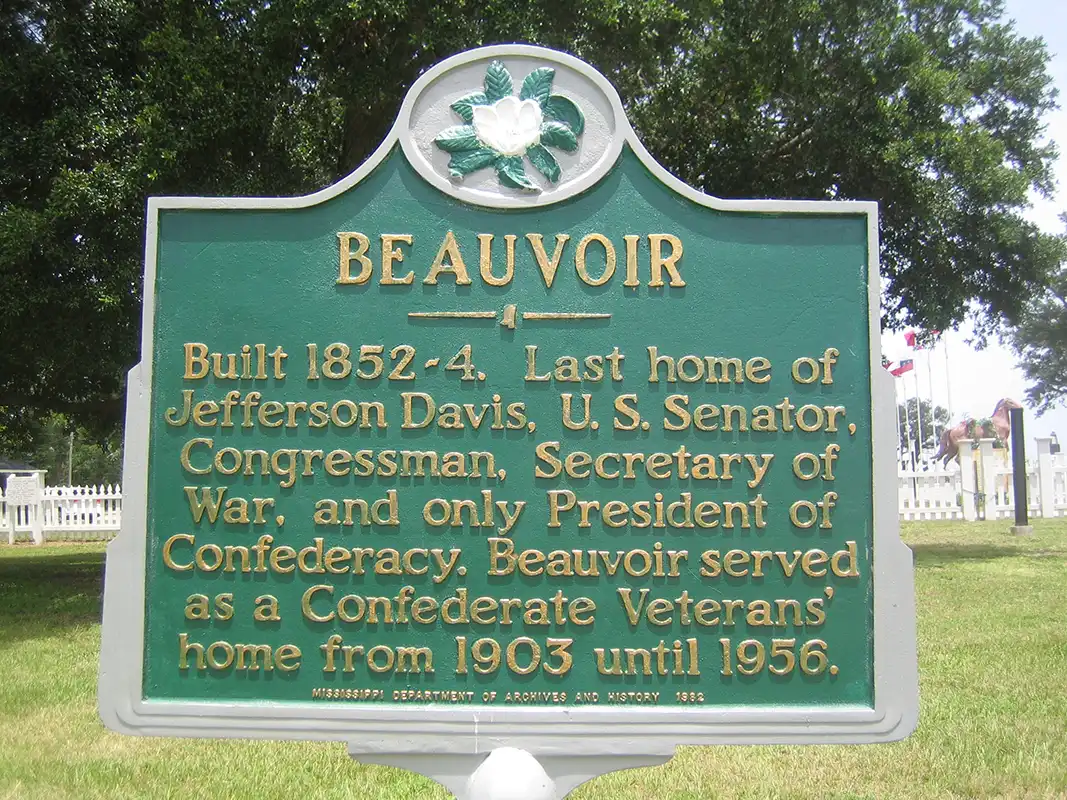 Beauvoir, home of Jefferson Davis, is at 2244 Beach Blvd. in Biloxi.