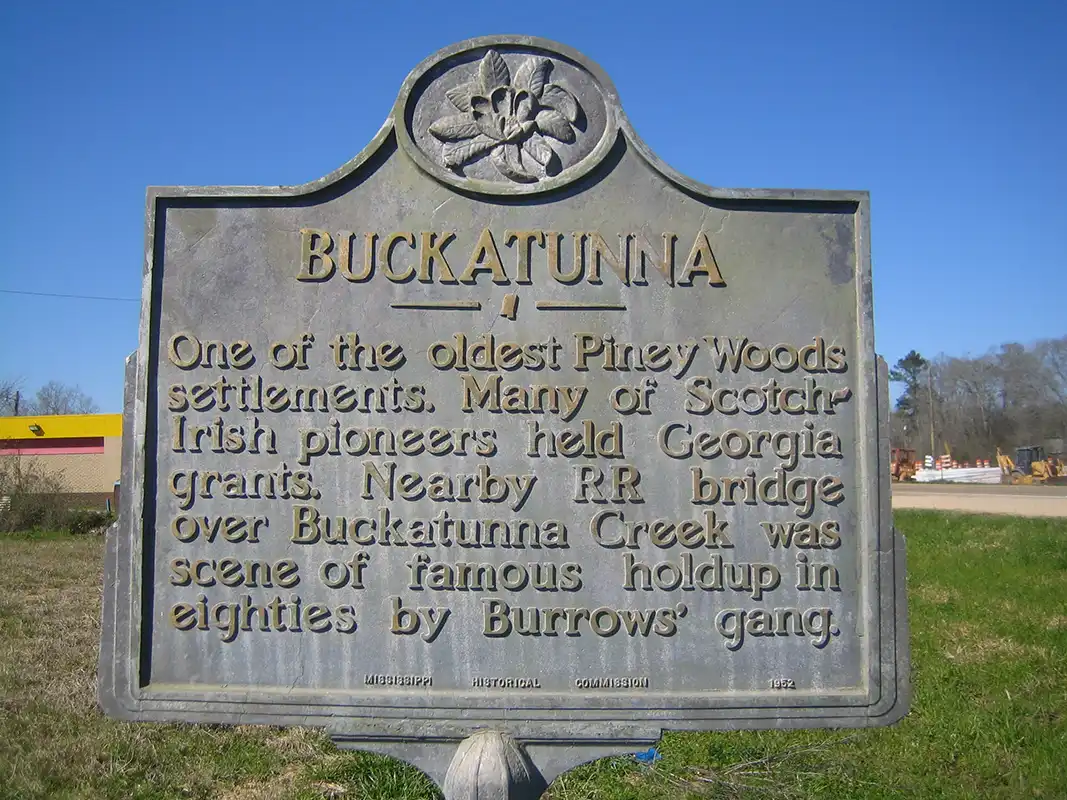 Buckatunna is about 13 miles south of Waynesboro on Highway 45.
