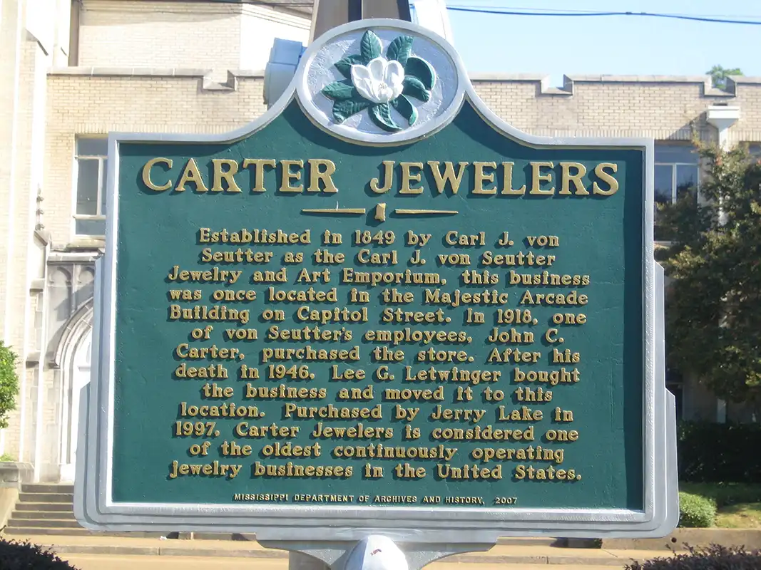 Carter Jewelers is at 711 High Street, not far from the State Capitol.