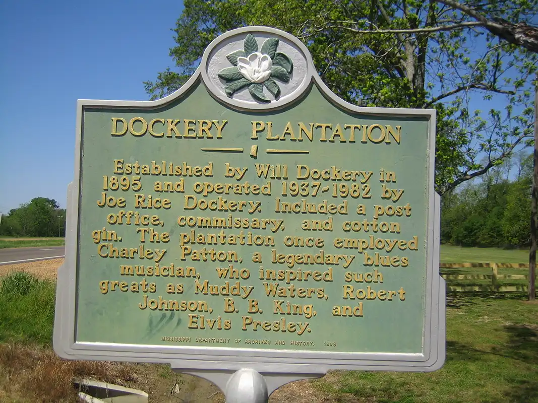Dockery Plantation was a cotton plantation and sawmill in Dockery, Mississippi on the Sunflower River between Ruleville and Cleveland, Mississippi