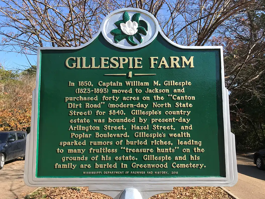Gillespie Farm is at the corner of Gillespie St. and N. Jefferson St. in the Belhaven neighborhood.