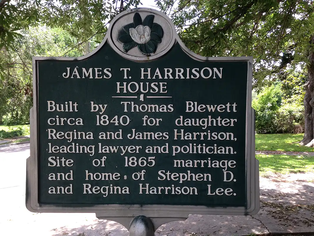 The James T. Harrison House is at 419 9th Street in Columbus.