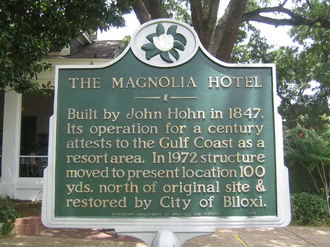 The Magnolia Hotel is near the Beau Rivage in Biloxi.