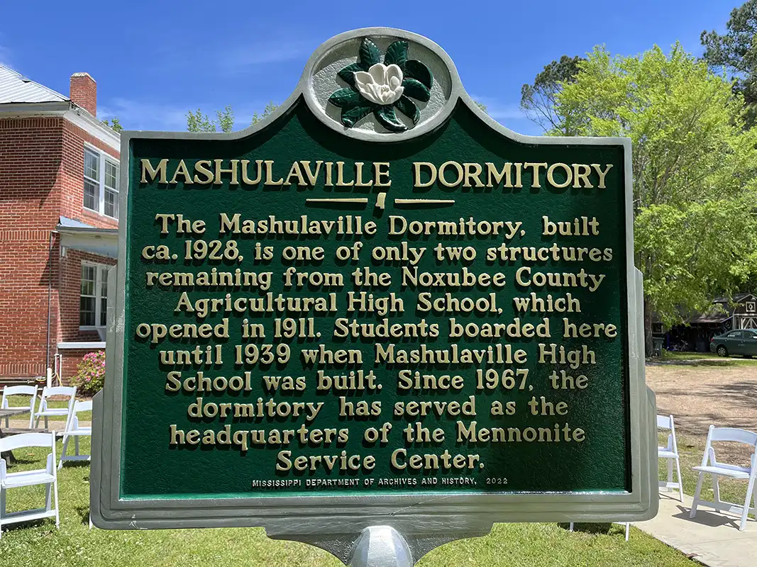 Mashulaville Dormitory is at 105 Dixie Road outside Macon.