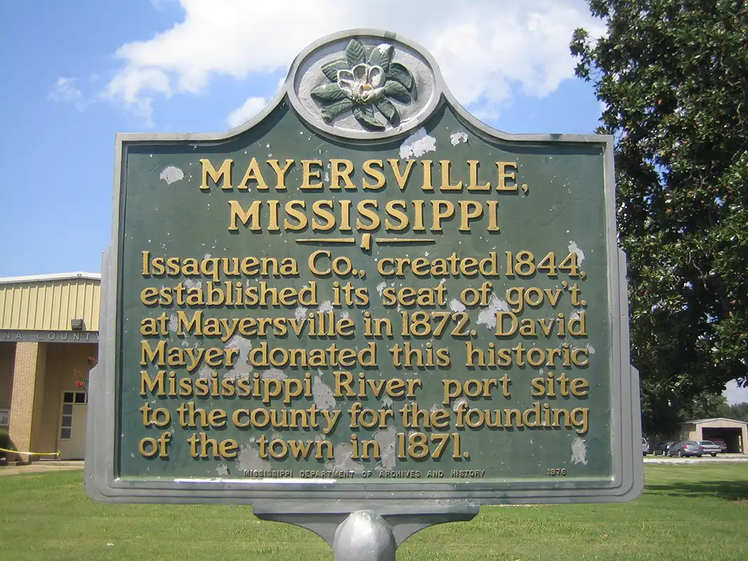 The Mayersville, Mississippi is located in Mayersville.