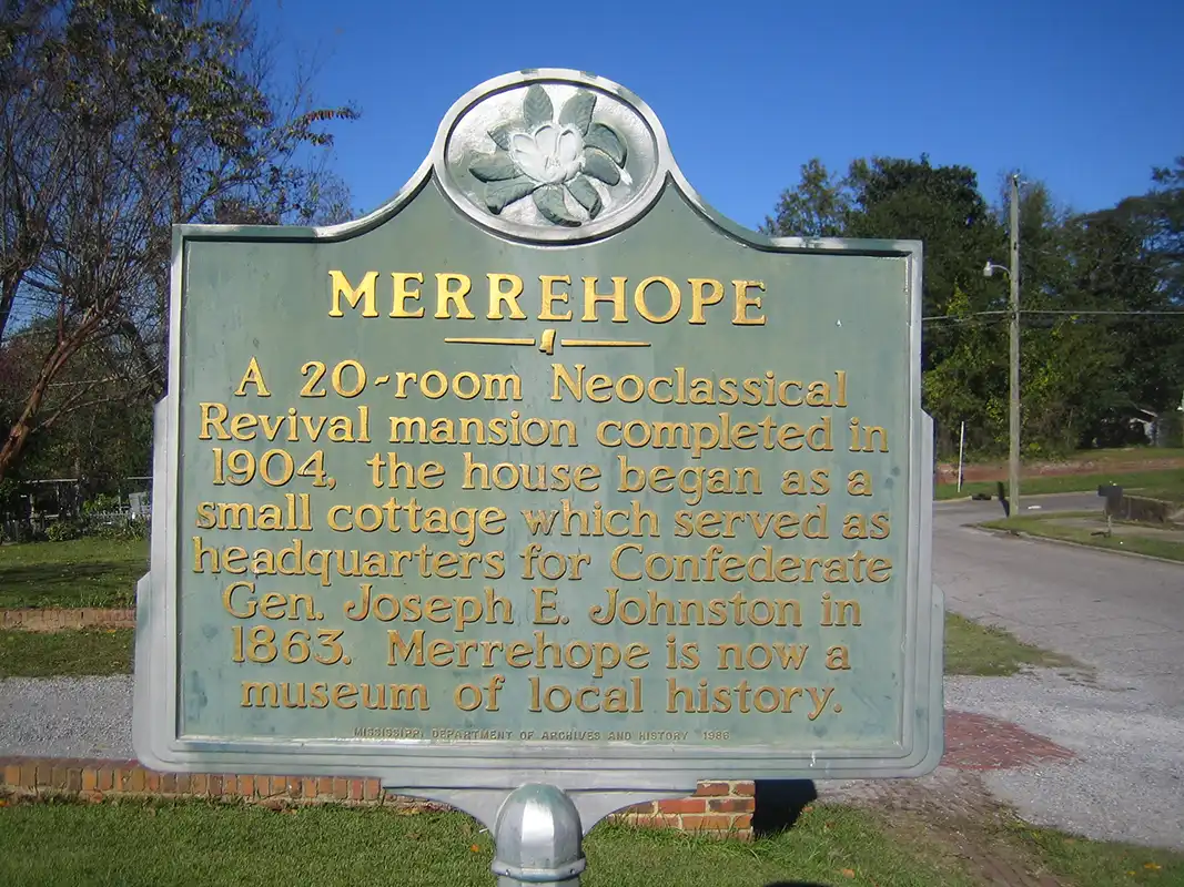 Merrehope is at 905 Martin Luther King Jr. Drive in Meridian.