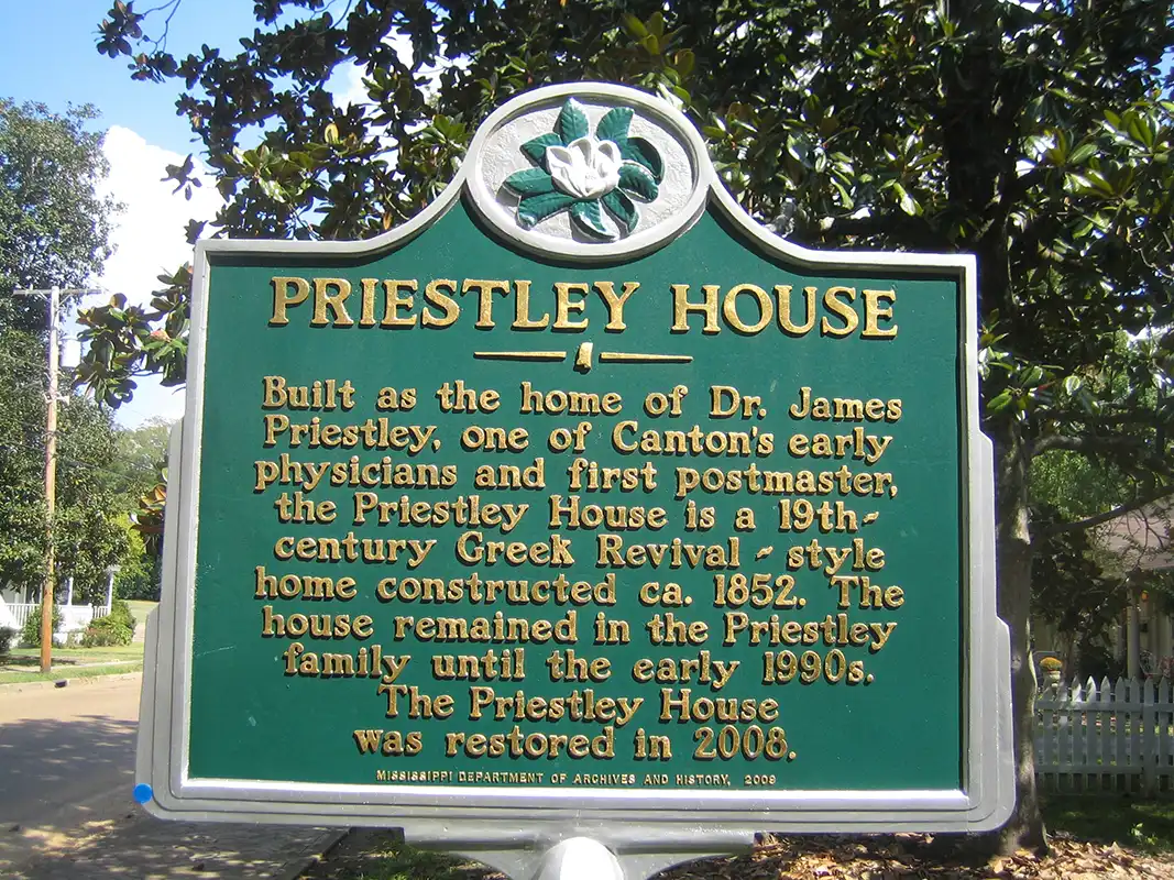 The Priestley House is at 138 East Fulton Street in Canton.
