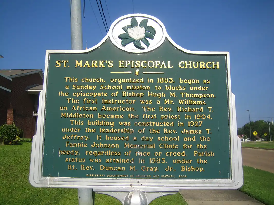 St. Mark's Episcopal Church is at 903 W. Pearl Street in Jackson.